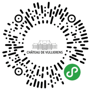 Le QR code Wechat du Château de Vullierens