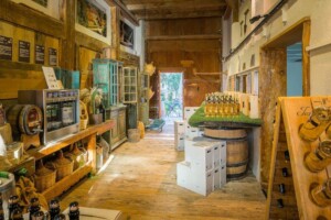 Coin vins de la boutique.