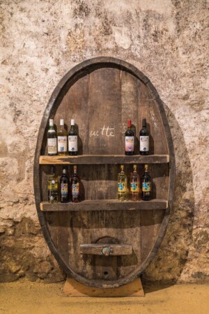 Collection de bouteille du Château.